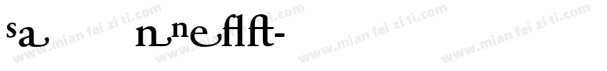 SabonNext字体转换
