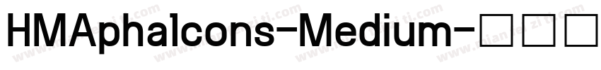 HMAphalcons-Medium字体转换