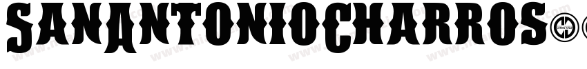SanAntonioCharros字体转换