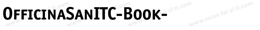 OfficinaSanITC-Book字体转换
