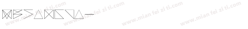 MFSangYa字体转换