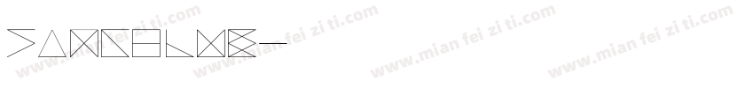 SangBlue字体转换