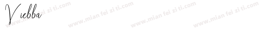 Viebba字体转换