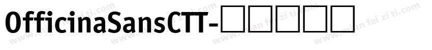 OfficinaSansCTT字体转换