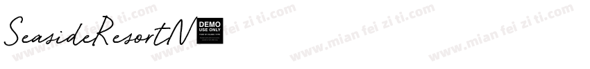 SeasideResortN字体转换