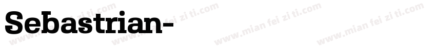 Sebastrian字体转换