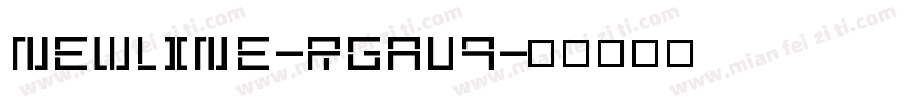 Newline-rgAV9字体转换