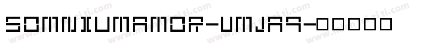 SomniumAmor-vmja9字体转换
