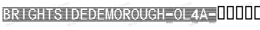 BrightsideDemoRough-oL4a字体转换