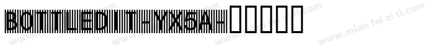 BottledIt-Yx5a字体转换