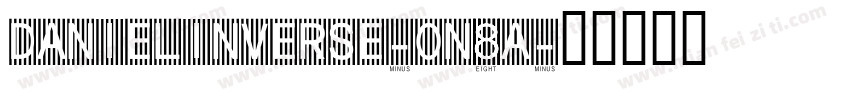 DanielInverse-on8a字体转换