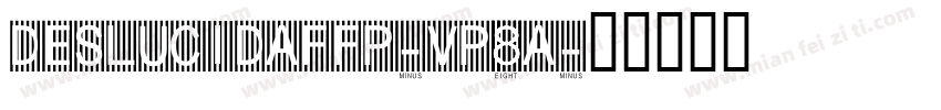 DeslucidaFfp-vp8A字体转换