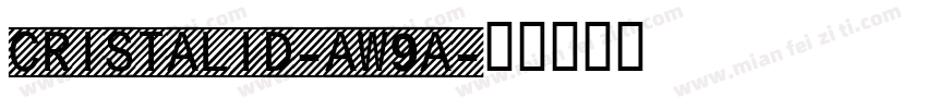 Cristalid-aW9a字体转换