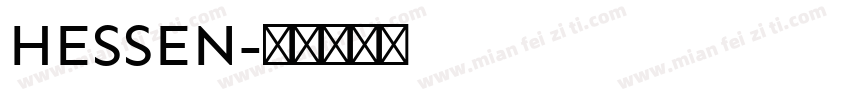 HESSEN字体转换