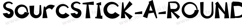 SourcSTICK-A-ROUNDeH字体转换