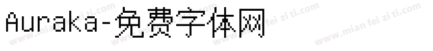 Auraka字体转换