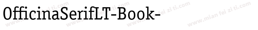 OfficinaSerifLT-Book字体转换