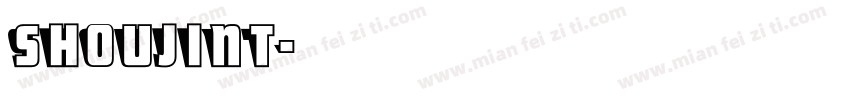 shoujint字体转换