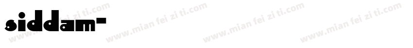 siddam字体转换