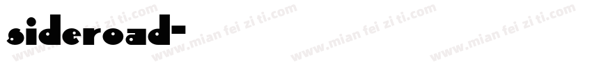 sideroad字体转换