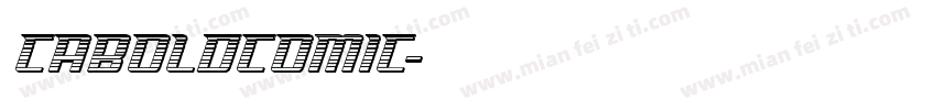 caboldcomic字体转换