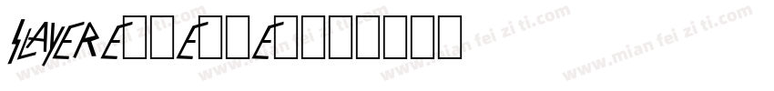 SlayerExtended字体转换
