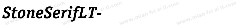 StoneSerifLT字体转换