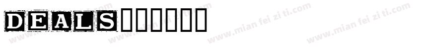 deals字体转换