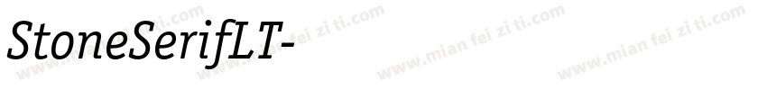 StoneSerifLT字体转换