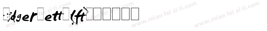 SmudgerLetPlain字体转换