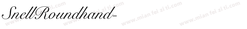 SnellRoundhand手机版字体转换