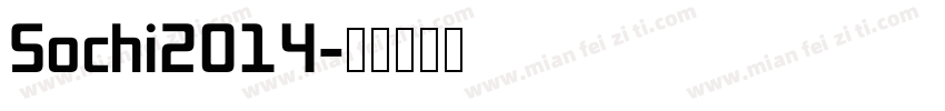Sochi2014字体转换