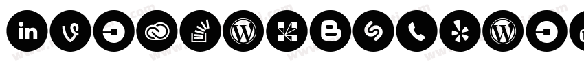 CircledNumberPi字体转换
