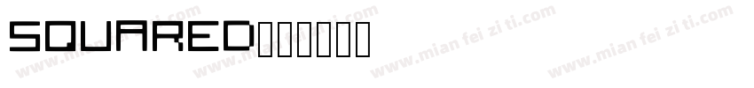 squared字体转换