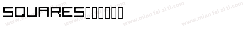 squares字体转换