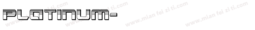 Platinum字体转换
