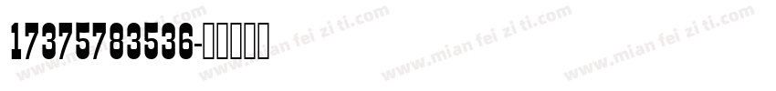 17375783536字体转换