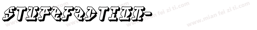 Stupefaction字体转换