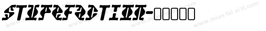 Stupefaction字体转换