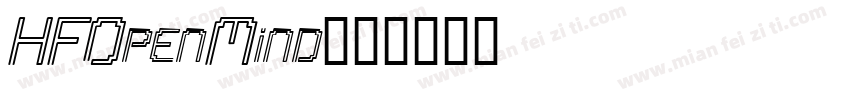 HFOpenMind字体转换