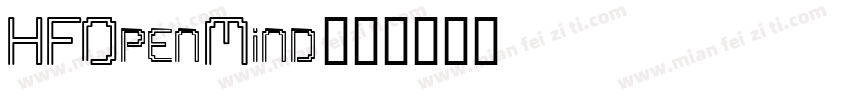 HFOpenMind字体转换
