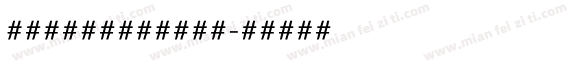 Medianburner字体转换