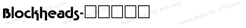 Blockheads字体转换