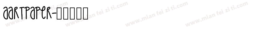 aArtPaper字体转换