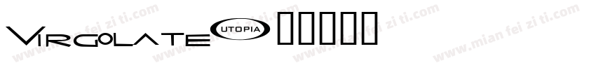 Virgolate字体转换