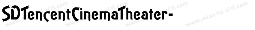 SDTencentCinemaTheater字体转换