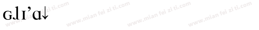 GWIPA字体转换