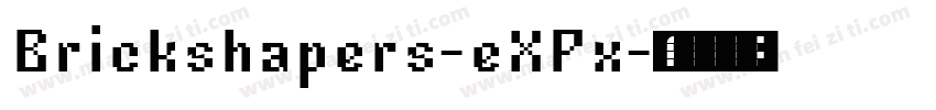 Brickshapers-eXPx字体转换
