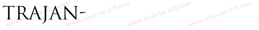 trajan字体字体转换