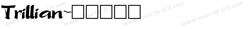 Trillian字体转换